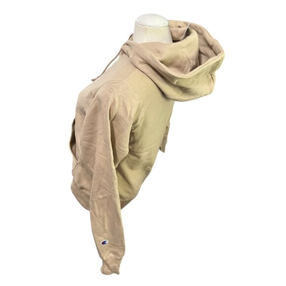 Champion Oversized Reverse Weave Drawstring Pocket Hoodie Sweatshirt Sz XS - Picture 5 of 10